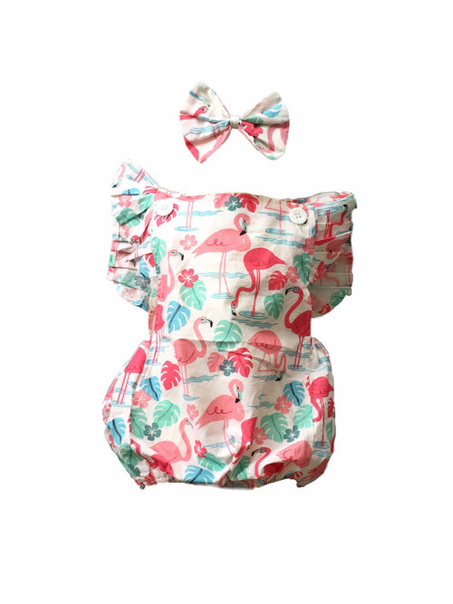 Flamingo Romper