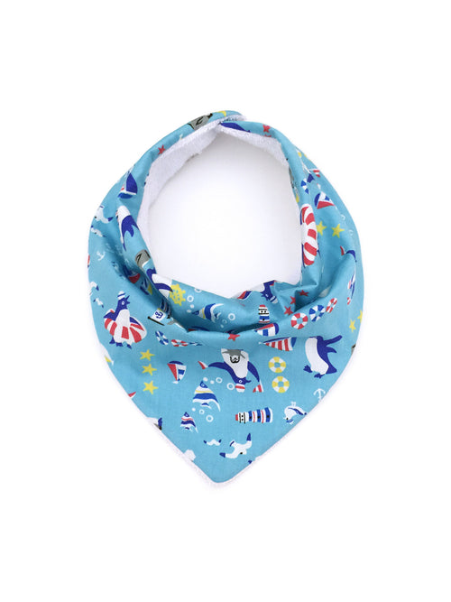 Sailor Penguin Scarf Bib