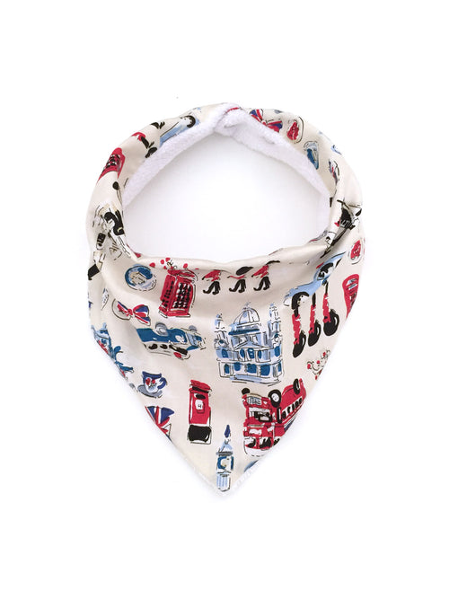 London Sights Scarf Bib