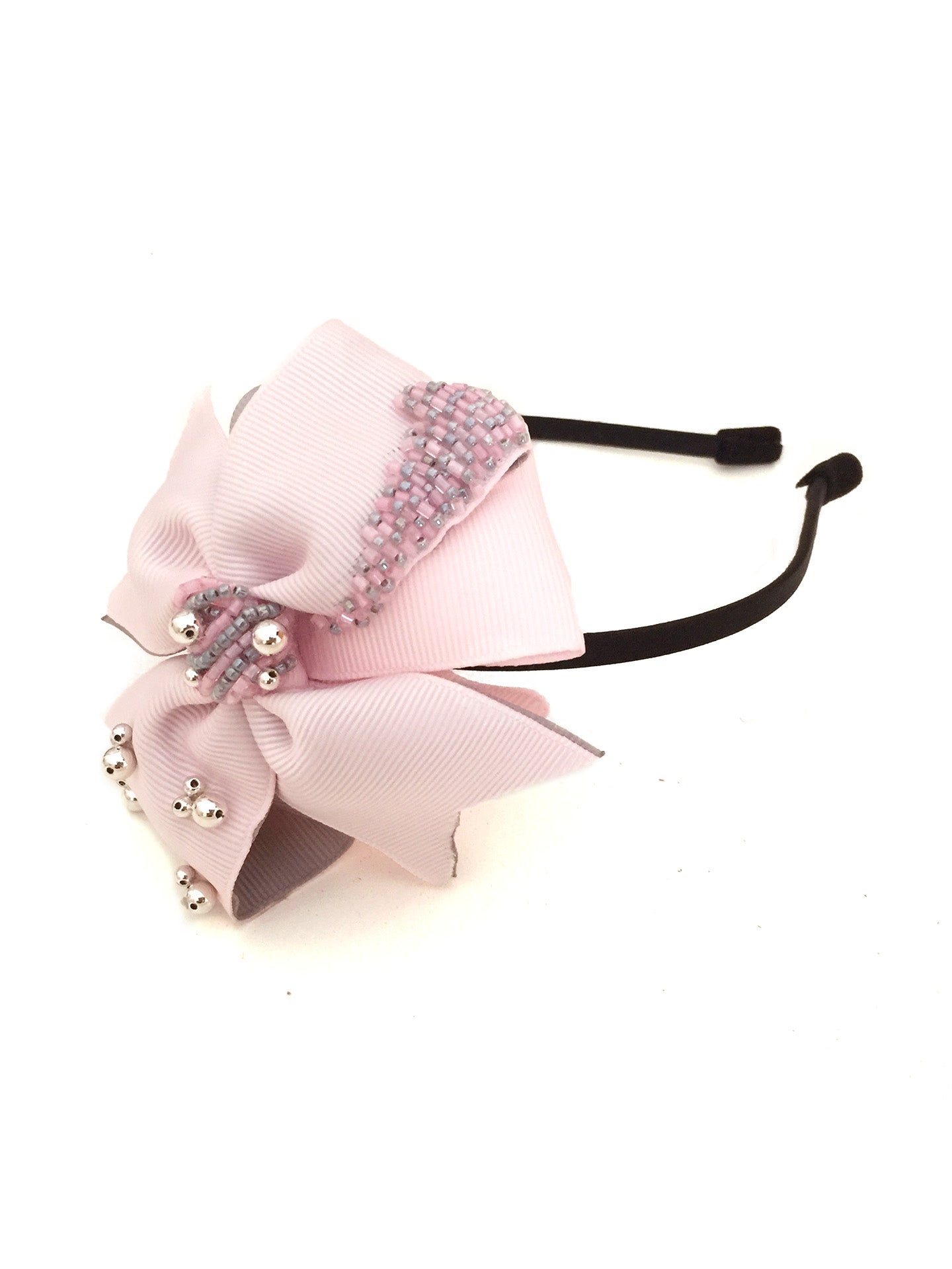 Baby Pink Grey Bando