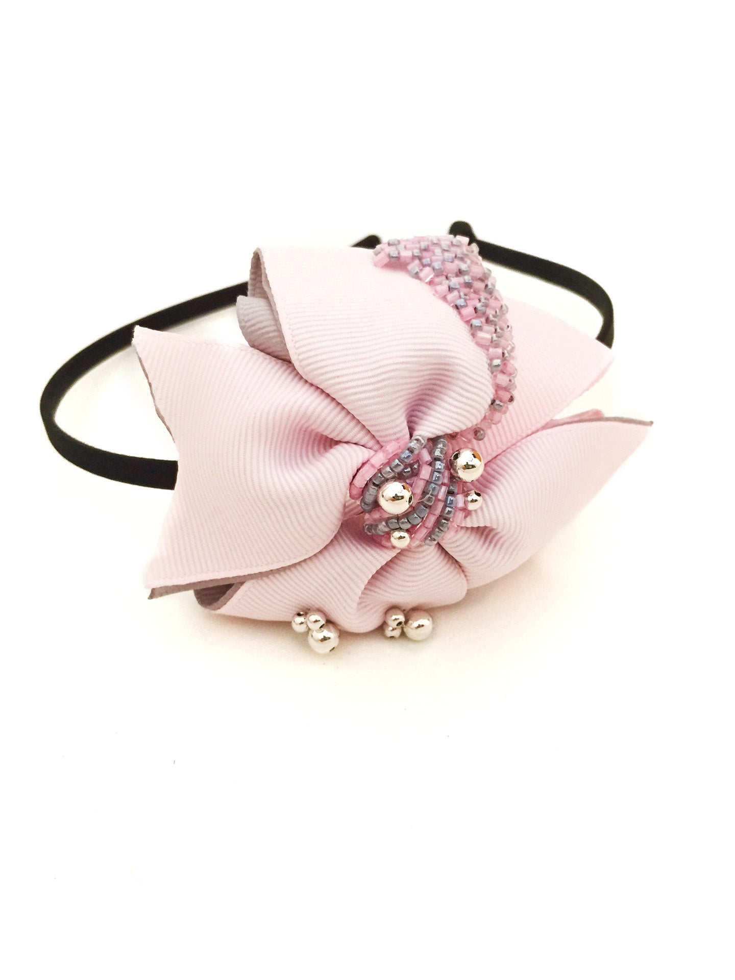 Baby Pink Grey Bando