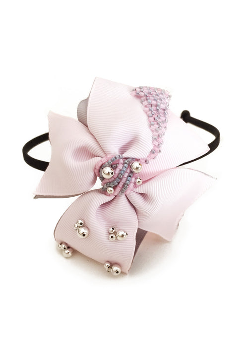 Baby Pink Grey Bando
