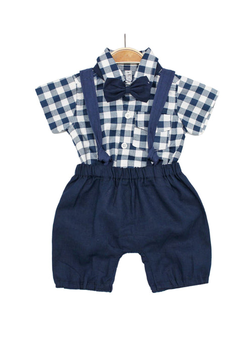 Boys Overall Set in Blue