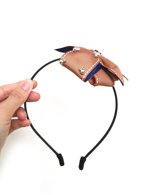 Brown Navy Bando