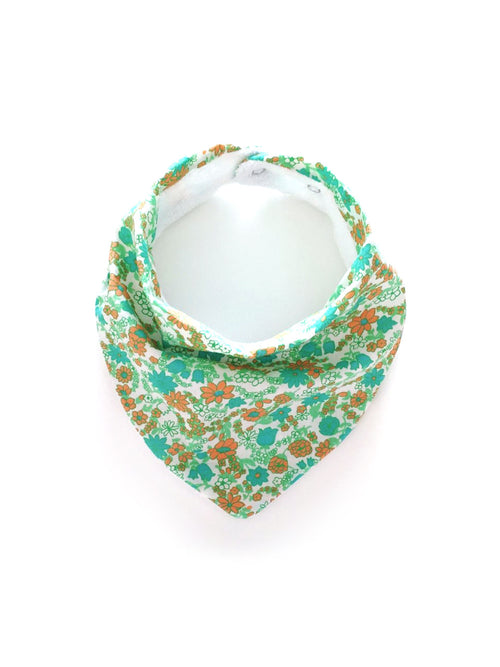 Ivory Blossom Scarf Bib