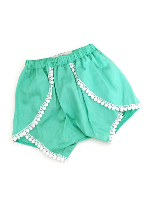 Native Green Shorts