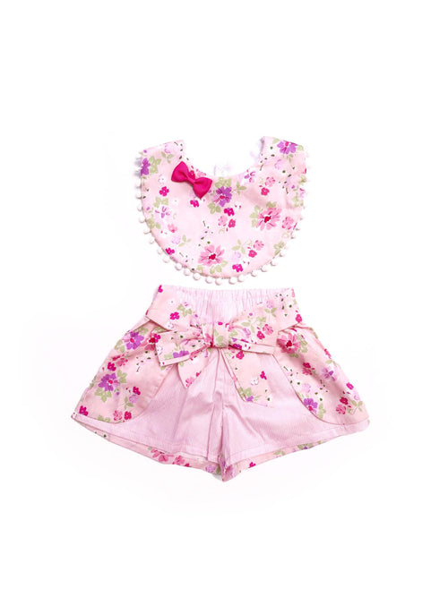 Floral Pink 2-Layer Set