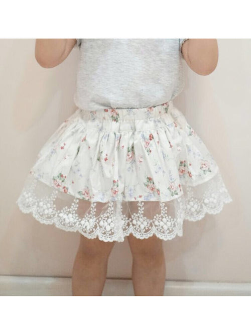 White Lace Skirt