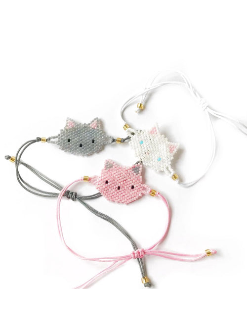 Cat Adjustable Bracelet by HanaruPark