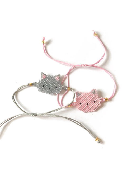 Cat Adjustable Bracelet by HanaruPark