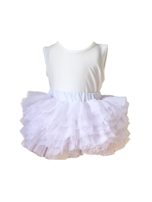 Swan Tutu Skirt in White