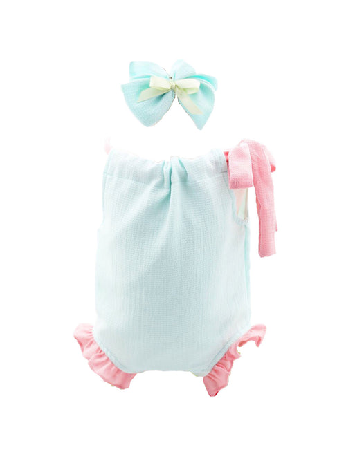 Newborn Sweet Pastel Mini Romper with Headband