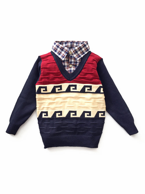 Preppy Boys Sweater - George