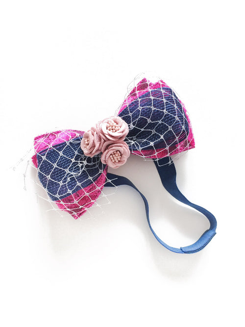 Suede Bow Headband